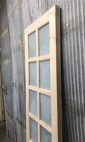 Home & Living > Home Improvement > Doors & Locks > Doors - French Single Door (24x80.5) 8 Pane Frosted Glass Door European...
