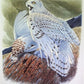 Art & Collectibles > Prints > Lithographs - Richard Sloan, Snowy Owl, Signed Print, 28x22, Wade Collection, Plate 30 by Th...