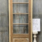 Antique French Single Door (27.5x81) Glass Pane Door with Jamb, Encased Door T31