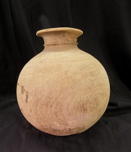 Home & Living > Home Decor > Home Accents - Water Jug, Wood Pot, Wood Vase, Rustic Planter, Modern Farmhouse, European D b...