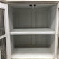 4'10" Triple Stack Cabinet, White Kitchen Cabinet, Bookcase, Storage J
