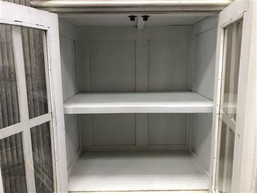 4'10" Triple Stack Cabinet, White Kitchen Cabinet, Bookcase, Storage J