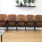 Home & Living > Furniture - 5 Vintage Wood Folding Theater Seats, Auditorium Seats, Entryway Bench, E16 by The Old Grainery