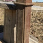 Home & Living > Home Improvement > Moldings & Trim - Newel Post Porch Column, Wood Architectural Salvage Repurpose Railing...