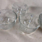 Home & Living > Kitchen & Dining > Dining & Serving - 1950s Homestead Retro Snack Set, 4 Plates 4 Cups Federal Glass, Orig...