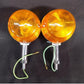 Parts - Honda Genuine Parts 2 Piece NOS Winker Assy Chrome Lights, Motorcycle Lights by The Old Grainery