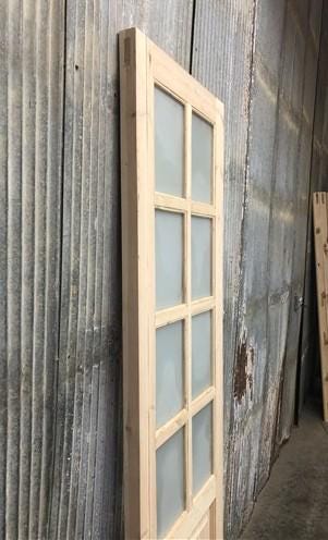 Home & Living > Home Improvement > Doors & Locks > Doors - French Single Door (24x80.5) 8 Pane Frosted Glass Door European...