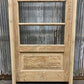 Antique French Single Door (32x84) Glass Pane Door with Jamb, Encased Door T16