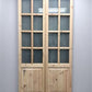 French Double Door (48x96.5) 8 Pane Frosted Glass Door European Styled EM49