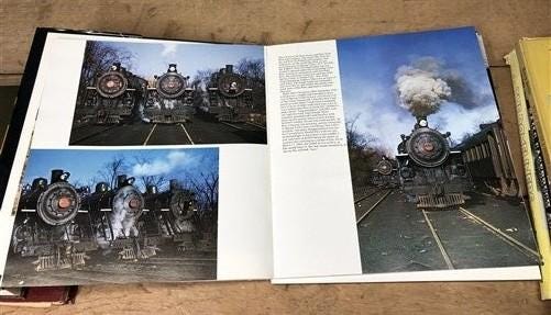 1947-1978 Book Lot, Railroad Trains Buses 40s Seneca Missouri Yearbooks, A