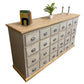 Home & Living > Furniture - 24 Drawer Gray Apothecary Cabinet, Store Cabinet Store Display Pharmacy Cupboard by The Old Gr...