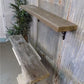 Floating shelf - 2 Floating Shelves, Pine 2X10 Wood Fireplace Mantel, Wall Mount Rustic Beams O, by The Old Grainery
