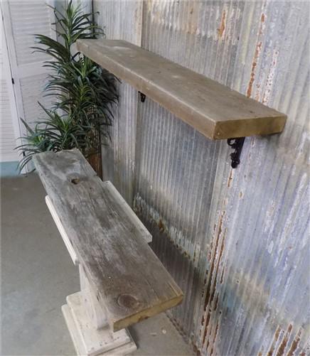 Floating shelf - 2 Floating Shelves, Pine 2X10 Wood Fireplace Mantel, Wall Mount Rustic Beams O, by The Old Grainery