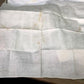 Church Table Linens, White Linen Wedding Banquet Reception Vintage Tablecloths