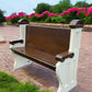 Home & Living > Furniture > Entryway & Mudroom Furniture - Vintage Wooden Church Pew, 3' 9" Porch Bench, Entry Foyer, Dini...
