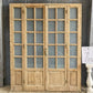 Antique French Double Doors (71x88) Frosted Glass European SideLite Jamb C4