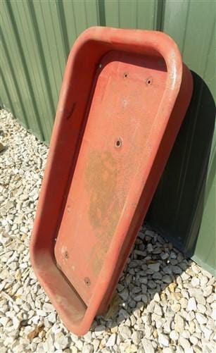 Toys & Games > Toys > Push & Pull Toys > Wagons - Little Red Wagon Bed Only, Wagon Pull Toy Part, Rustic Vintage Toy Decor...
