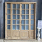 Antique French Double Doors (71x88) Frosted Glass European SideLite Jamb C11