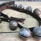 16 Sleigh Bells Horse Rein Leather Strap, Christmas Winter Brass Jingle Bells R