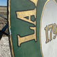 Art & Collectibles > Collectibles > Advertisements - Lafayette 1798 Tavern Sign, Vintage Wood Advertising Sign, Tavern, Di...