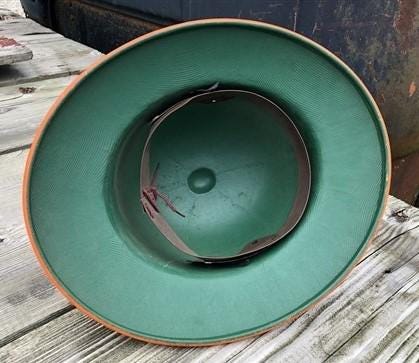 Art & Collectibles > Collectibles > Advertisements - Allis Chalmers Pith Helmet, Vintage Tractor Advertising Hat, AC Sign,...