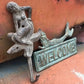 Home & Living > Home Decor > Wall Decor > Wall Hangings > Signs - Mermaid Decor, Decorative Welcome Sign, Cast Iron Mermai...