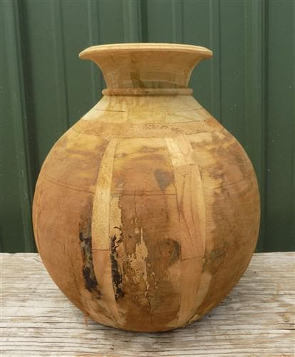 Home & Living > Home Decor > Home Accents > Vases - Water Jug, Wood Pot, Wood Vase, Rustic Planter, Modern Farmhouse, Euro...