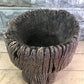 Home & Living > Home Decor > Home Accents - Rustic Wood Planter, Wood Stump, Round Wooden Flower Pot, Natural Wood Decor,...