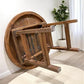 Home & Living > Furniture > Dining Room Furniture > Kitchen & Dining Tables - Rustic Round Table, Vintage Dining Room Tabl...