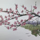 Maryrose Wampler, Peach Blossom, Signed Print, 28x22 Wall Art, Plate 16