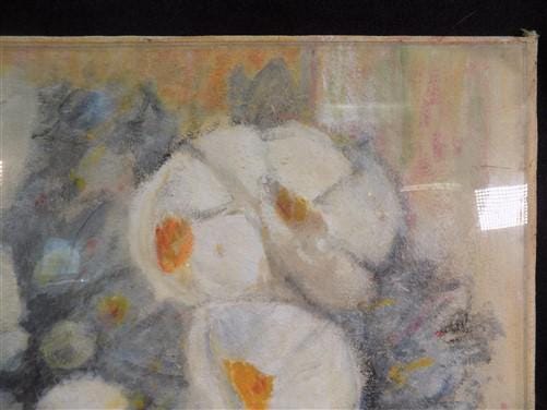 Wall Art - 1920s Sweet Laura Lee Depression Era Folk Art Paint Canvas Plexi, Original J by The Old Grainery