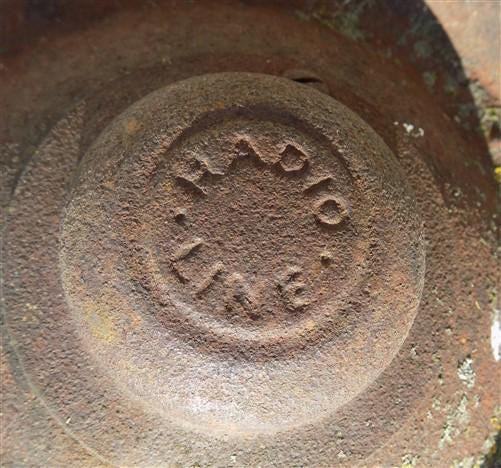 Toys & Games > Toys > Push & Pull Toys > Wagons - 4 Vintage Metal Baby Buggy Wheels Pedal Car Garden Cart Pumpkin Wagon A5...