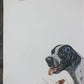 Art & Collectibles > Prints > Lithographs - Ernest Hart, English Pointer, Signed Dog Print, 28x22, Wade Collection, Plate...