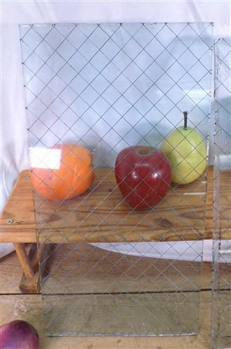 Home & Living > Home Improvement > Windows - 5 Panes Chicken Wire Glass, Georgian Wire Fire Resistant Safety Glass Panels,...