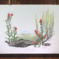 Maryrose Wampler, Paintbrush & Sagebrush, Signed Print, 28x22 Wall Art, Plate 25