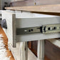 Home & Living > Furniture > Living Room Furniture > Coffee & End Tables - 72" White Sofa Table with Drawers, Coffee Table,...