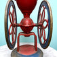 Vintage Enterprise Mfg Coffee Grinder, Double 24 inch Wheels, Hand Crank Mill, A