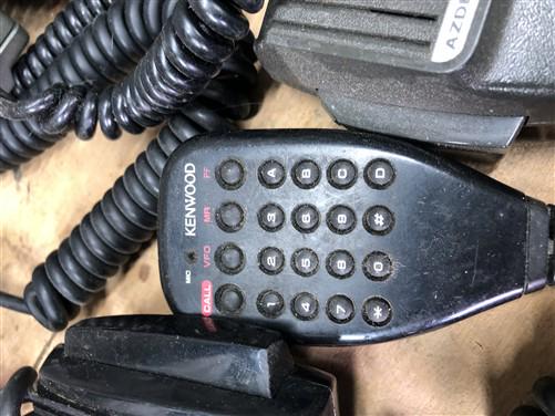 Lot Microphones, Azden, Yaesu, Turner 350, Kenwood, Ham Radio, CB Radio, Regency