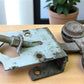 Home & Living > Home Improvement > Hardware - Vintage Pocket Door Hardware, Barn Door Rolling Architectural Salvage A10 by...