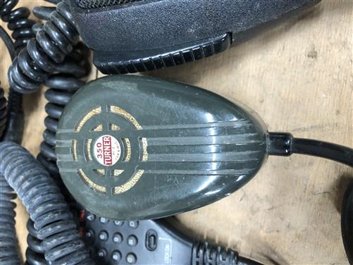Lot Microphones, Azden, Yaesu, Turner 350, Kenwood, Ham Radio, CB Radio, Regency