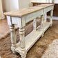 Home & Living > Furniture > Living Room Furniture > Coffee & End Tables - 72" White Sofa Table with Drawers, Coffee Table,...