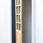 French Double Door (30.5x80.5) 8 Pane Frosted Glass Door European Styled EM42