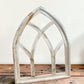 Window Frame - Wooden Church Cathedral Window Frame (28x37) Gothic Arched Wall Decor by The Old Grainery (cathedral window...