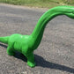 Dinosaur Brachiosaurus, Cast Aluminum Statue, Outdoor Yard Art, Brontosaurus