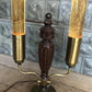 Home & Living > Lighting > Lamps, Shades & Bases > Lamps > Accent Lamps - 1960s Florence Art Astro Lite Double Glitter Lav...