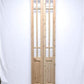French Double Door (24x96) 6 Pane Glass Door European Styled EM50