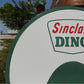 Sinclair Dino Gasoline Sign, Double Sided Metal Porcelain Advertising Sign A