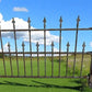 Home & Living > Outdoor & Gardening > Garden Decoration > Yard Art - Wrought Iron Vintage Fence Panel (97x41) Architectura...