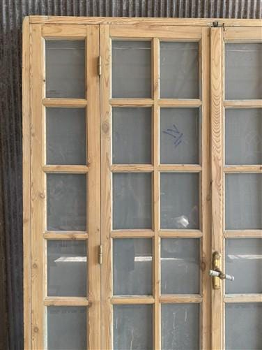 Antique French Double Doors (71x88) Frosted Glass European SideLite Jamb C10