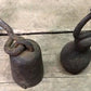 Craft Supplies & Tools > Tools & Equipment > Tool Parts & Accessories - Round Hanging Cast Iron Scale Weights Vintage Fair...